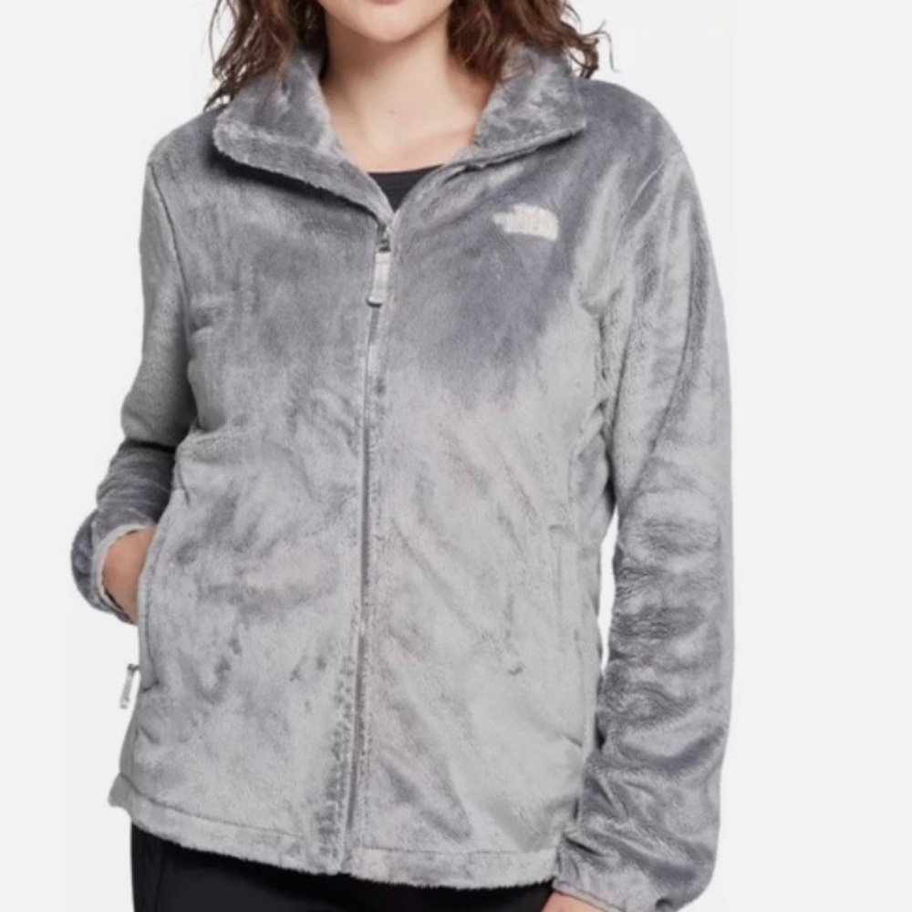 The North Face Osito Fleece Jacket Size Medium Gray
